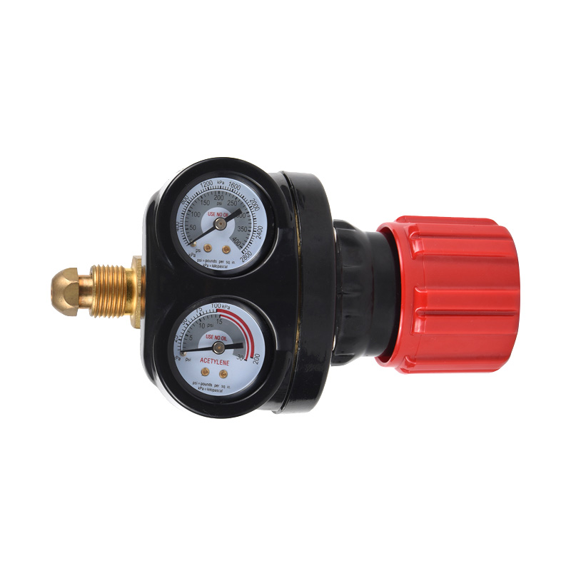 VICTOR Type Heavy Duty Acetylene Gas Regulator ใน CGA510 และ 9/16